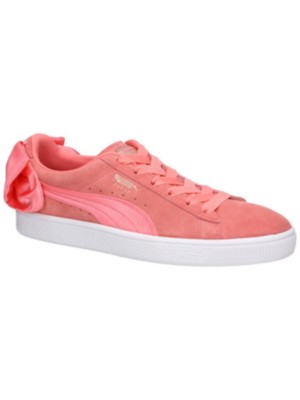 Puma suede best sale bow women's sneakers